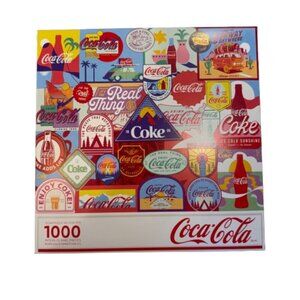 Springbok High Quality Coca Cola Themed 1000 Piece Puzzle
